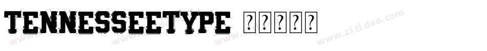 TennesseeType字体转换