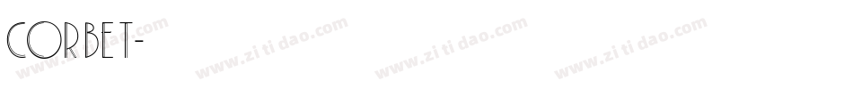 corbet字体转换
