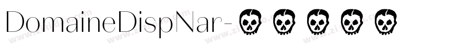 DomaineDispNar字体转换