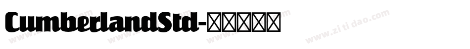 CumberlandStd字体转换