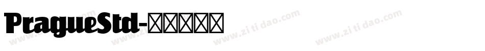 PragueStd字体转换