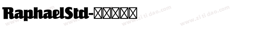 RaphaelStd字体转换