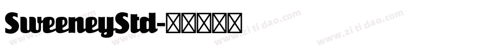 SweeneyStd字体转换