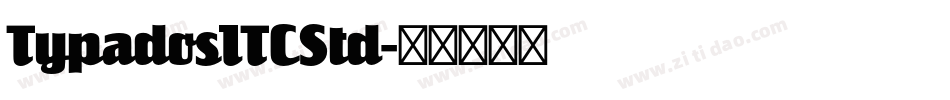 TypadosITCStd字体转换