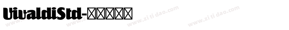 VivaldiStd字体转换