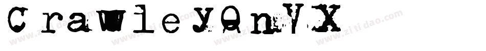 Crawley-0nYX字体转换
