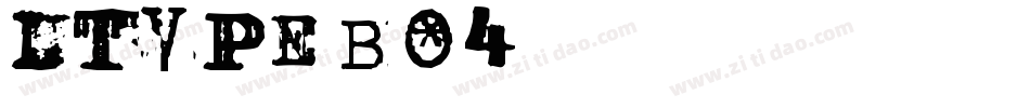 LTYPEBO-4字体转换