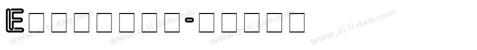 Eklektic字体转换