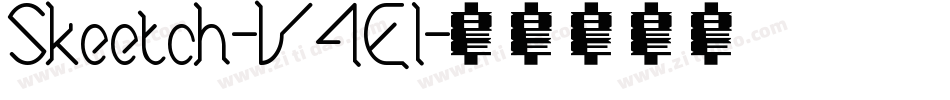 Skeetch-V4El字体转换