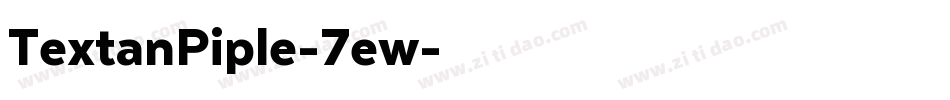 TextanPiple-7ew字体转换