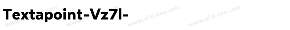 Textapoint-Vz7l字体转换