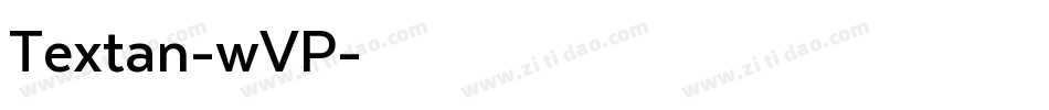 Textan-wVP字体转换