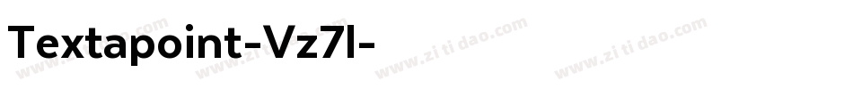 Textapoint-Vz7l字体转换