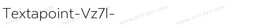 Textapoint-Vz7l字体转换