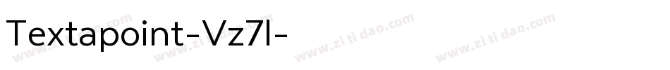 Textapoint-Vz7l字体转换