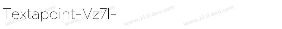 Textapoint-Vz7l字体转换