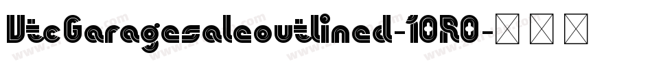 VtcGaragesaleoutlined-10R0字体转换