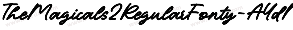 TheMagicals2RegularFonty-AYdM字体转换