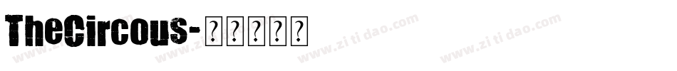TheCircous字体转换