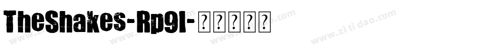 TheShakes-Rp9l字体转换