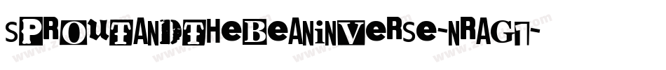 SproutAndTheBeanInverse-nRAg1字体转换