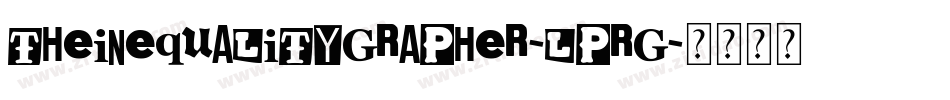 TheInequalityGrapher-LPrg字体转换