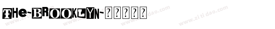the-brooklyn字体转换