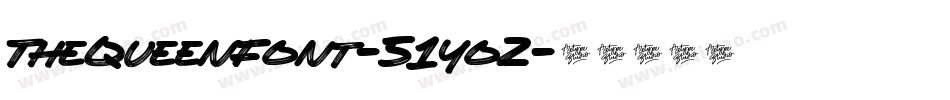 TheQueenFont-51yoZ字体转换