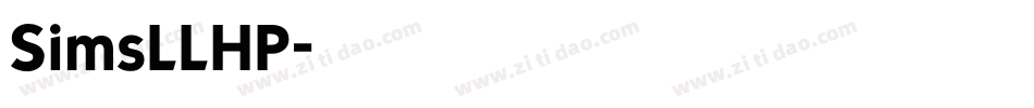 SimsLLHP字体转换