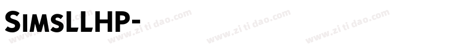 SimsLLHP字体转换
