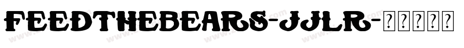 FeedTheBears-jJLR字体转换