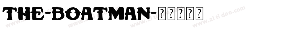 The-Boatman字体转换