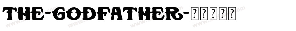 The-Godfather字体转换