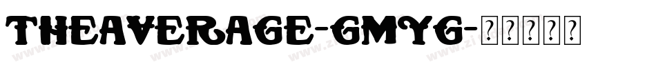 TheAverage-GMyg字体转换
