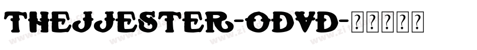 TheJjester-ODvd字体转换