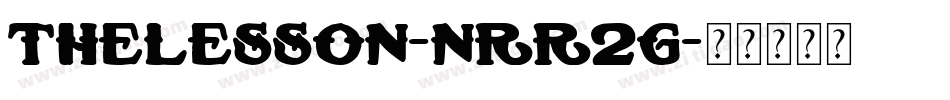 TheLesson-nRr2g字体转换