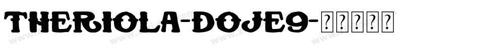 TheRiola-DOJe9字体转换
