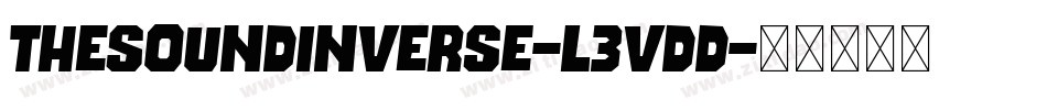 TheSoundInverse-L3VDD字体转换