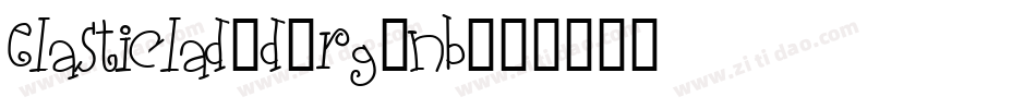 ElasticLad3D-rg4nB字体转换