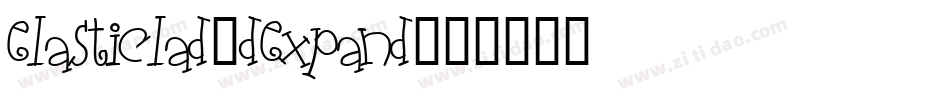 elasticlad3dexpand字体转换