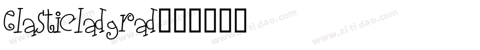 elasticladgrad字体转换