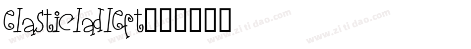 elasticladleft字体转换