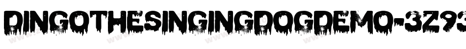 DingoTheSingingDogDemo-3z936字体转换