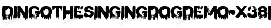 DingoTheSingingDogDemo-x38D5字体转换