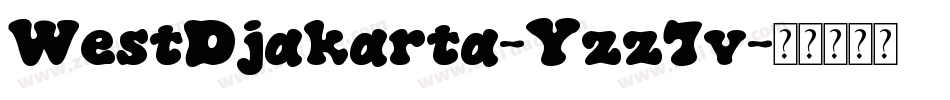 WestDjakarta-Yzz7v字体转换
