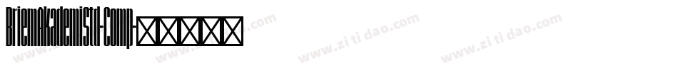 BriemAkademiStd-Comp字体转换