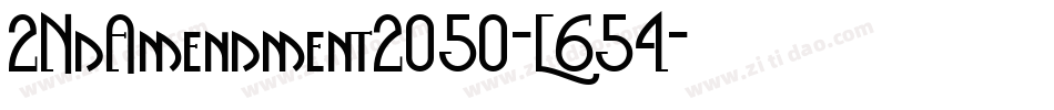 2NdAmendment2050-L654字体转换