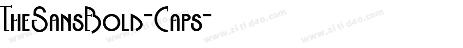 TheSansBold-Caps字体转换