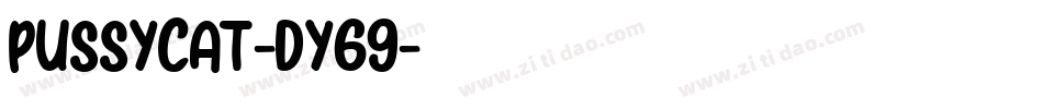 PussyCat-Dy69字体转换