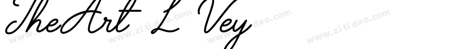 TheArt-L3Vey字体转换 TheArt-L3Vey字体转换